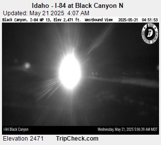 Idaho - I-84 at Black Canyon N
